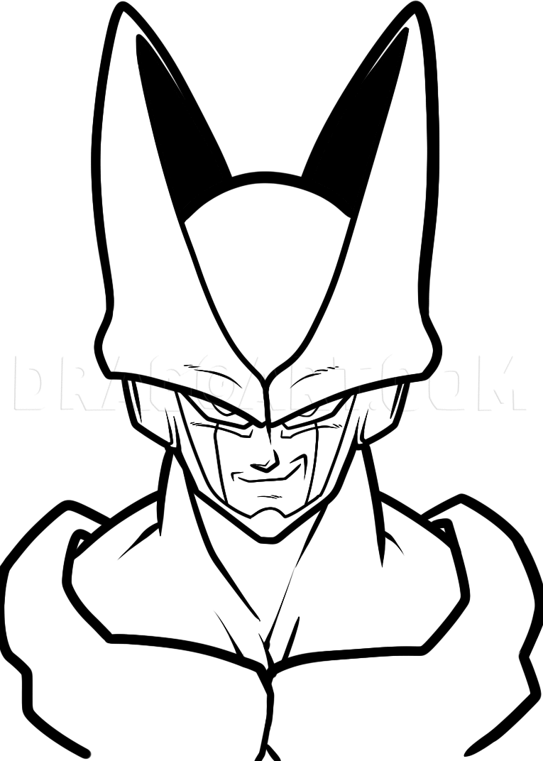 easy drawings of dragon ball z characters