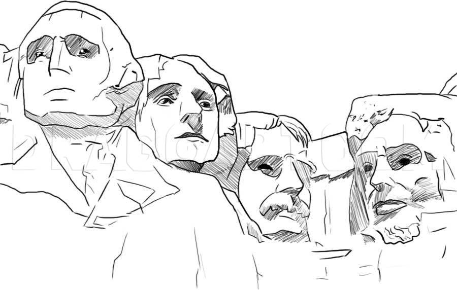 Iceberg Coloring Rushmore Drawing Pages Montana Designlooter Igloo Getdrawings 450px 72kb Mt 