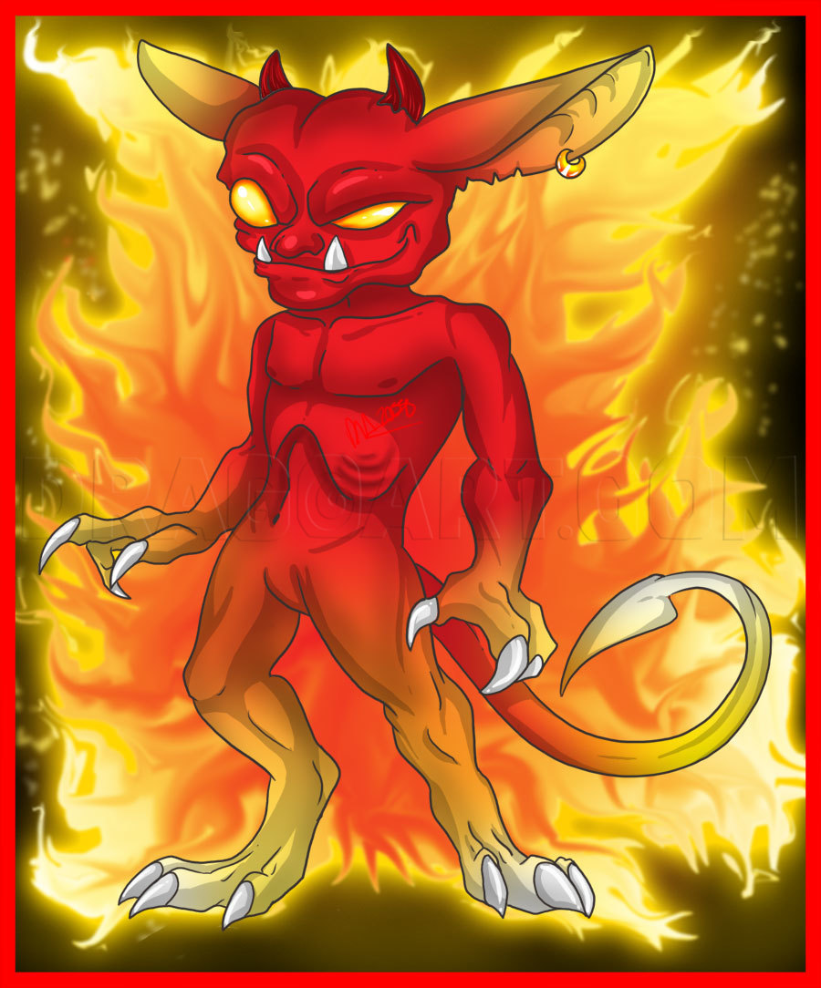 How To Draw an Imp