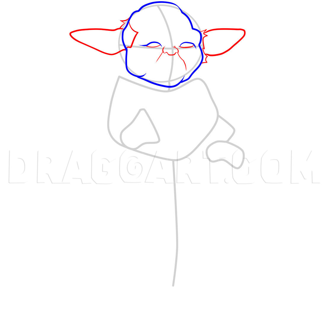 How To Draw Yoda by Dawn | dragoart.com