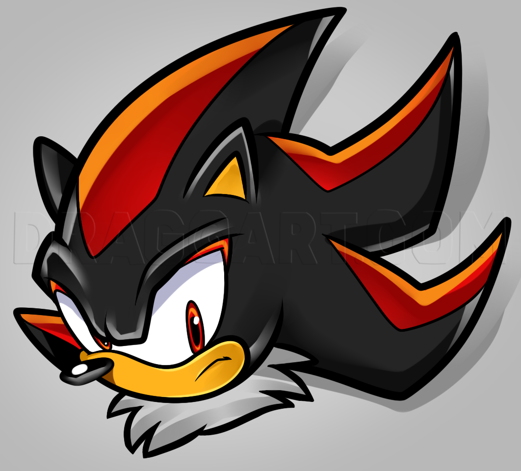 How to Draw Shadow the Hedgehog - Really Easy Drawing Tutorial