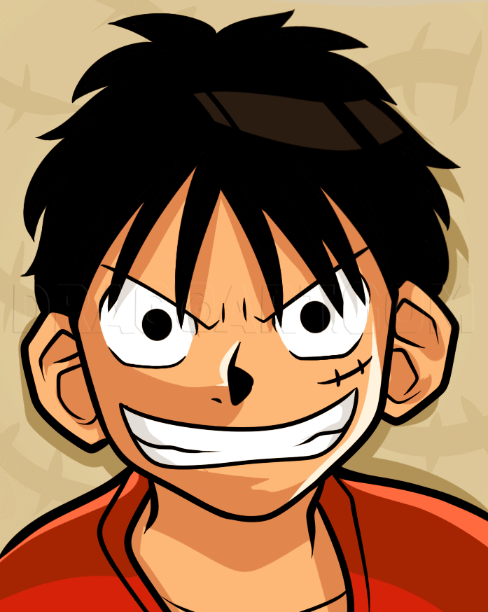 Monkey d luffy, Luffy, One piece drawing