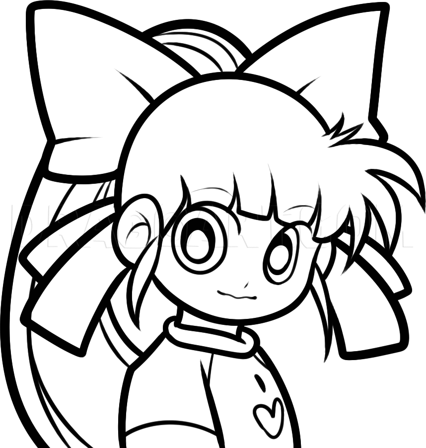 powerpuff girls z blossom coloring pages