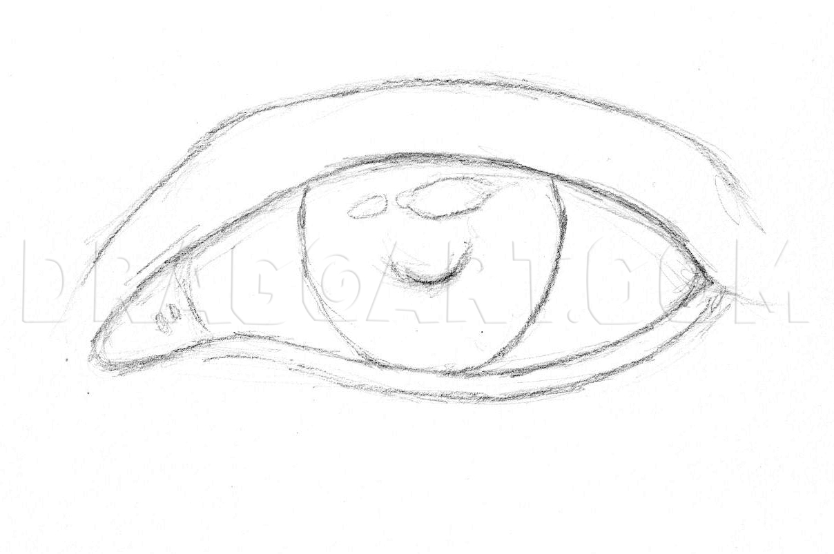 How To Sketch An Eye, Step by Step, Drawing Guide, by quynhle ...