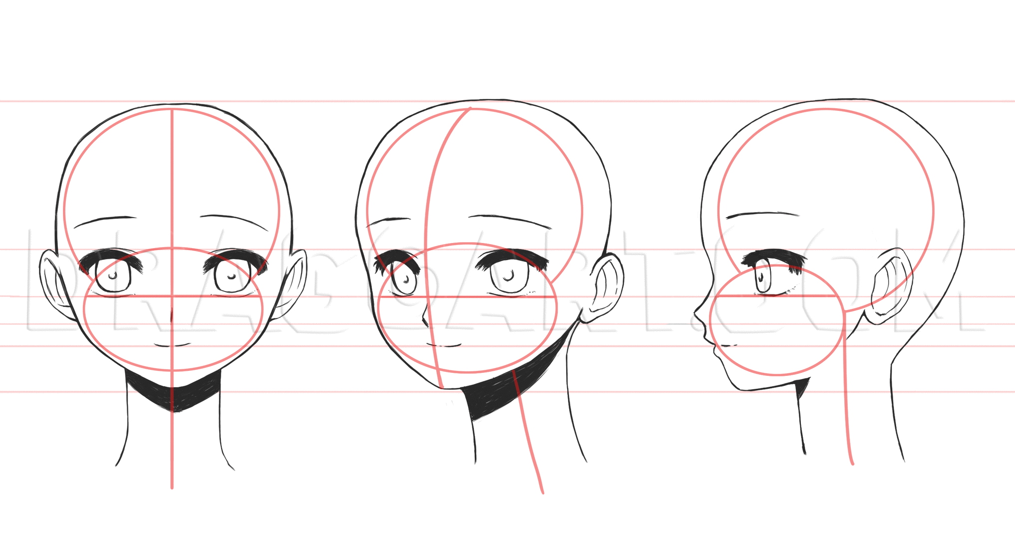 Featured image of post Drawing Anime Characters From The Side / And draw two small circles to represent the reflection of light and that's how you can craft an animated character.