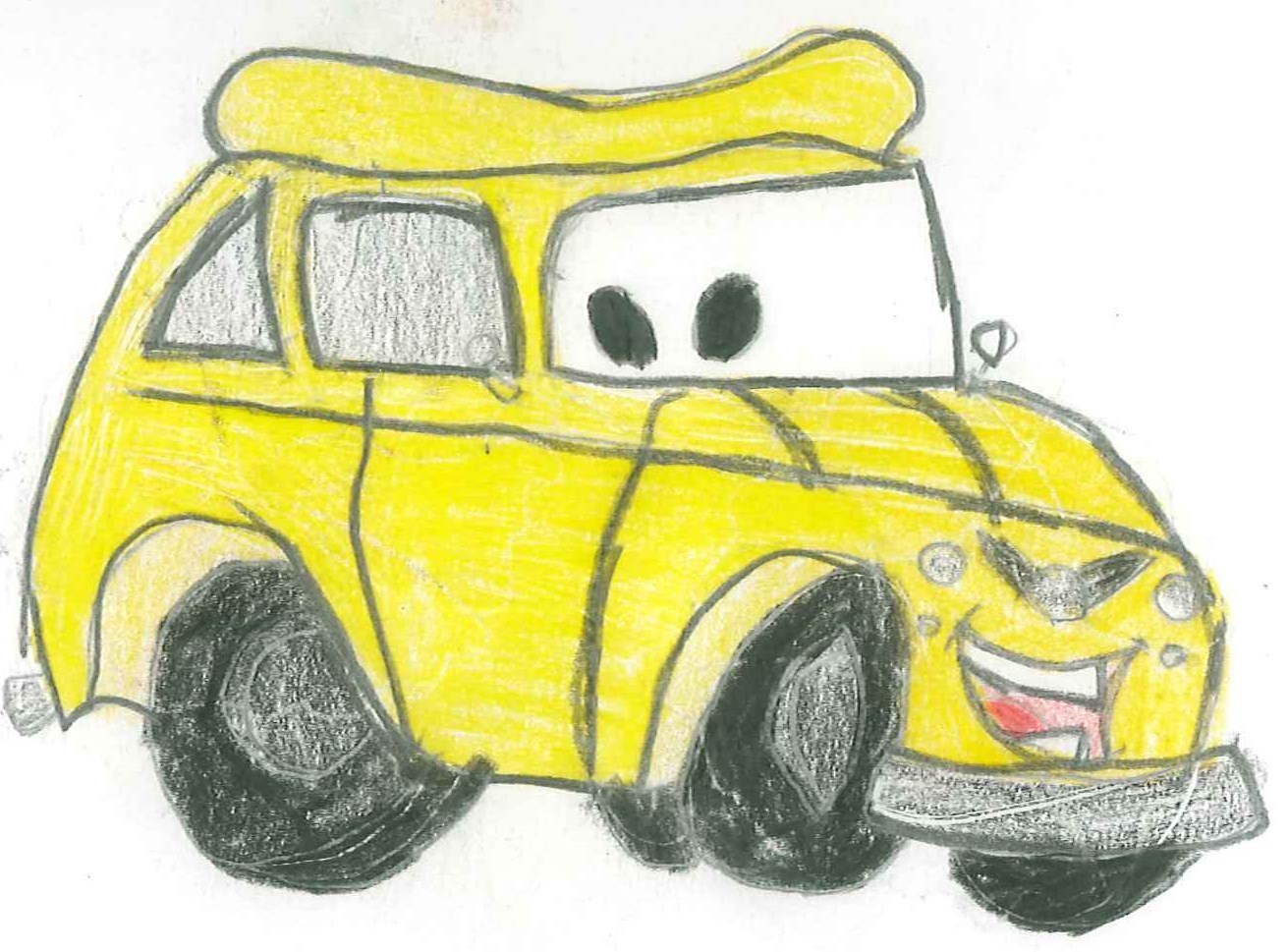Luigi From Cars Drawing by sharksz77 - DragoArt