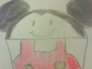 How to draw a Mickey Mouse Cupcake