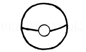 How To Draw A Pokeball Step By Step Drawing Guide By Iluvsoulevans Dragoart Com