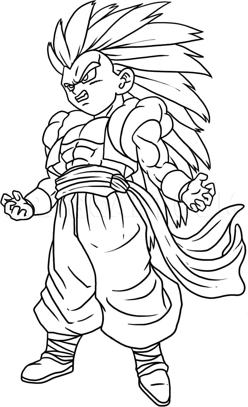 Featured image of post How To Draw Gotenks Super Saiyan 4 Now you can find out