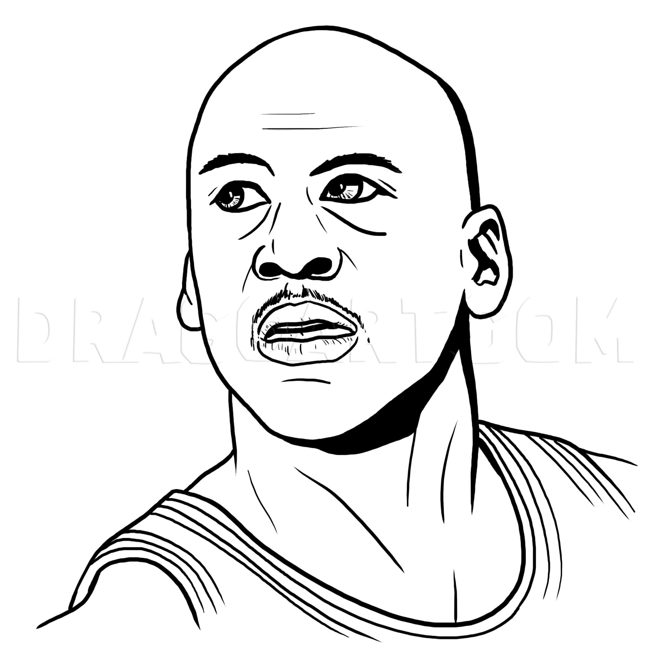 How To Draw Michael Jordan Step By Step Sports Pop How To Draw Michael Jordan Step By Step Sports Pop