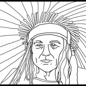 How to Draw an Indian Chief