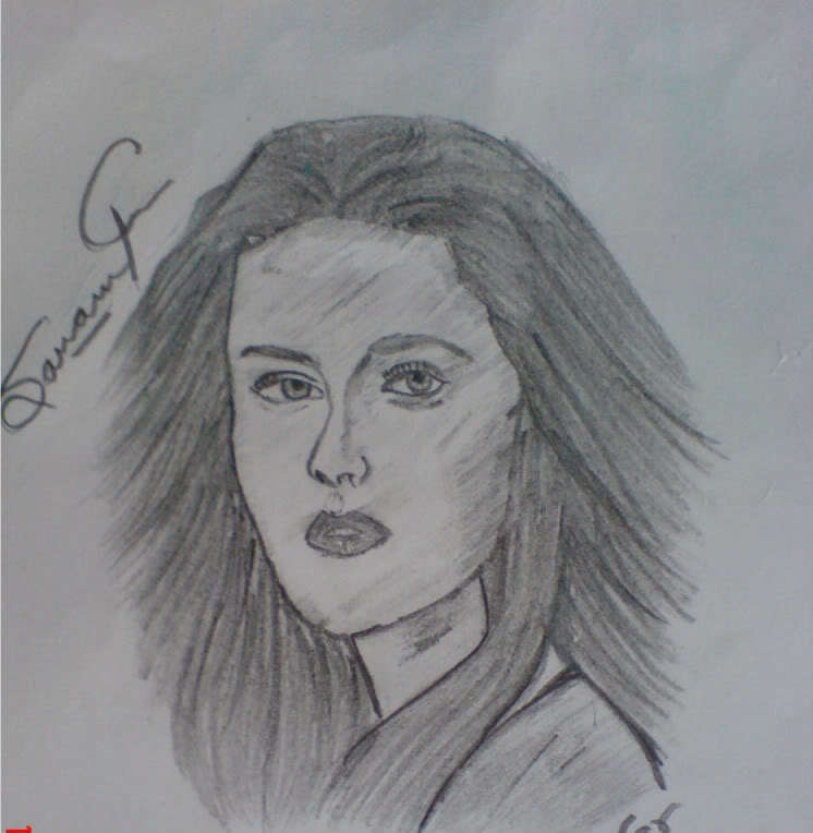 My First Sketch Drawing by MrAlone - DragoArt