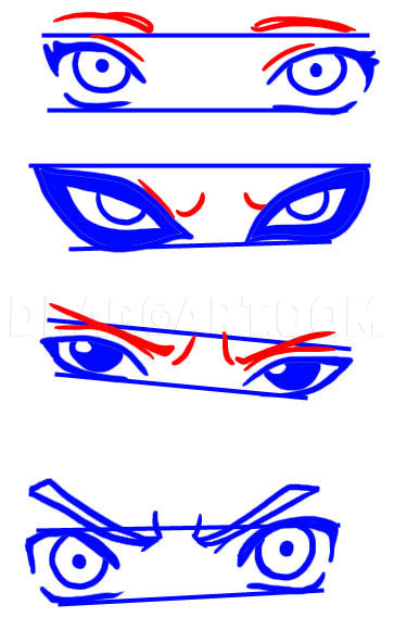 naruto eye drawing