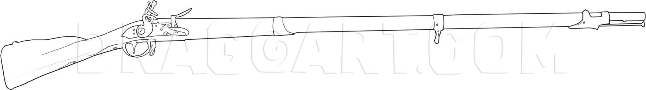 How To Draw A Musket Easy The latest tutorial over there is