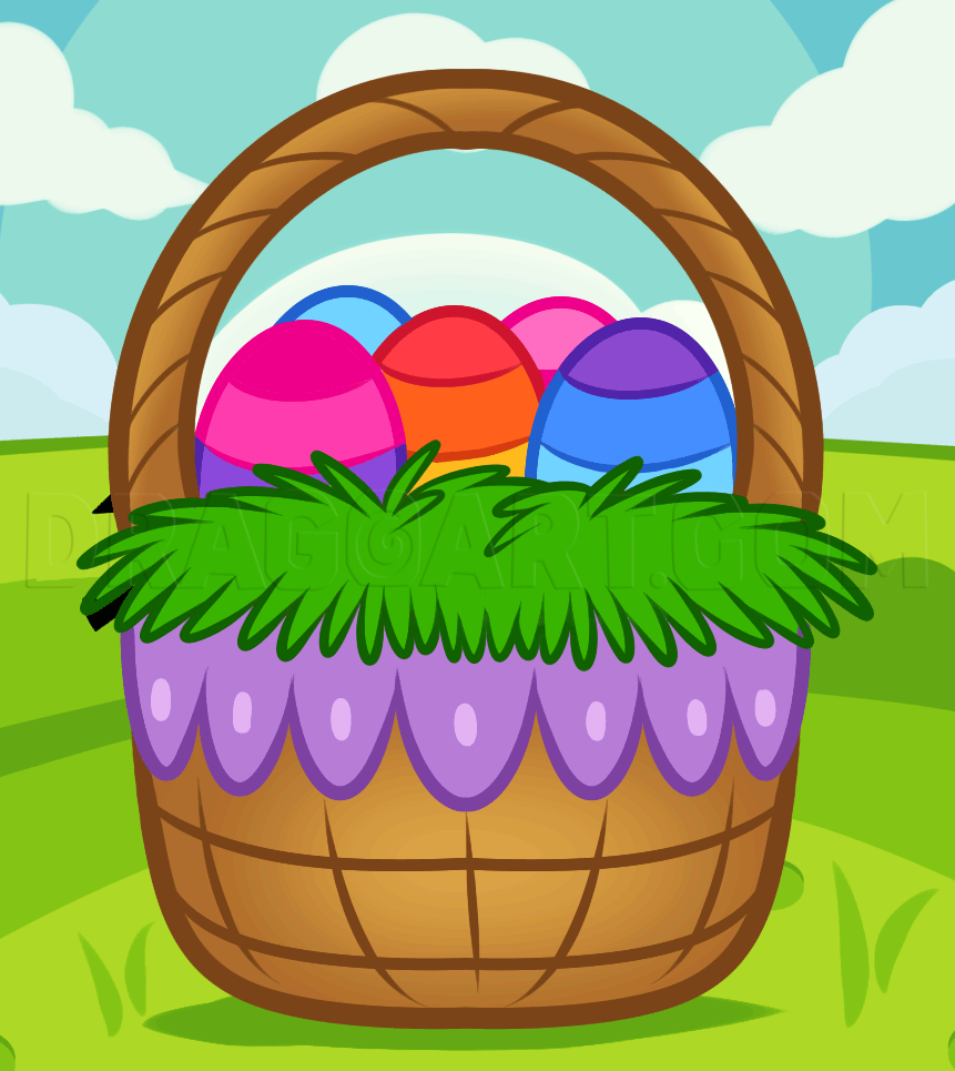 How to Draw Easter For Kids