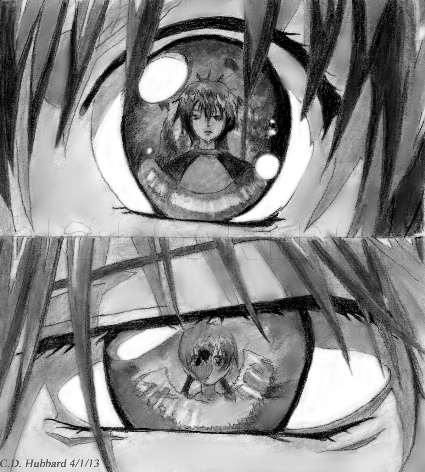 How To Draw Anime - Different Examples of Anime Eyes. (Eye Reference)