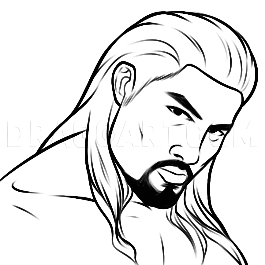 Roman Reigns Drawing Picture Find the perfect roman reigns stock photos