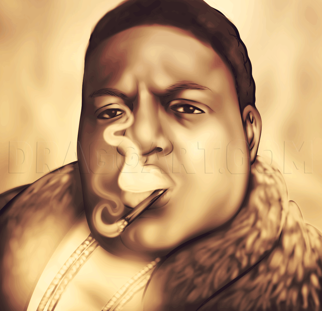 biggie smalls caricature