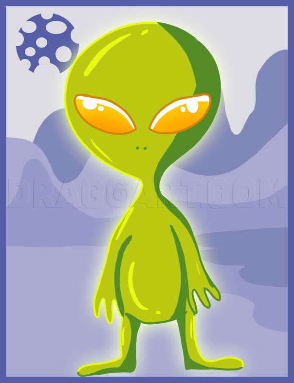 alien cartoon characters