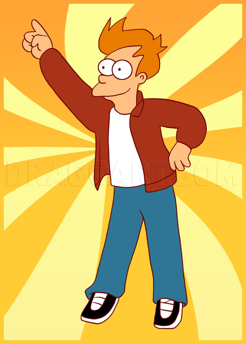 How To Draw Fry, Step by Step, Drawing Guide, by Dawn - DragoArt How To Draw Fry, Step by Step, Drawing Guide, by Dawn - DragoArt