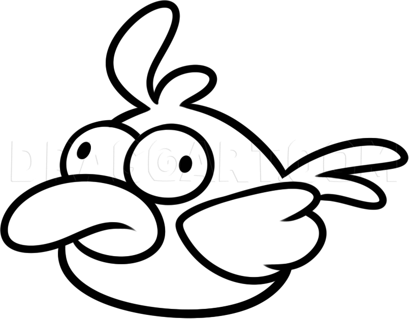 Flappy Bird  Flappy bird, Bird drawings, Bird sketch