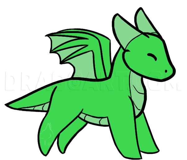 Featured image of post View 9 Cute How To Draw A Dragon Easy