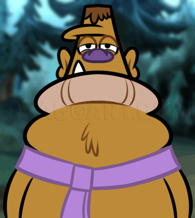 How to Draw Armand From Camp Lakebottom