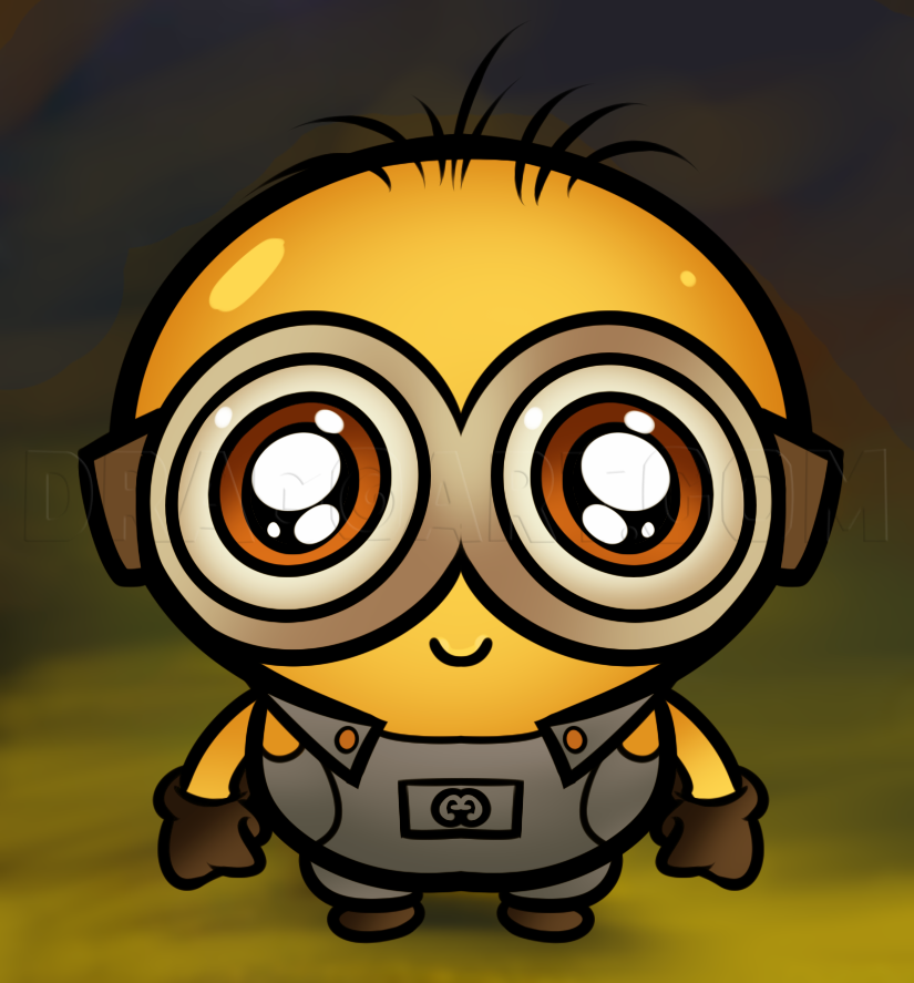 How To Draw A Chibi Minion by Dawn | dragoart.com