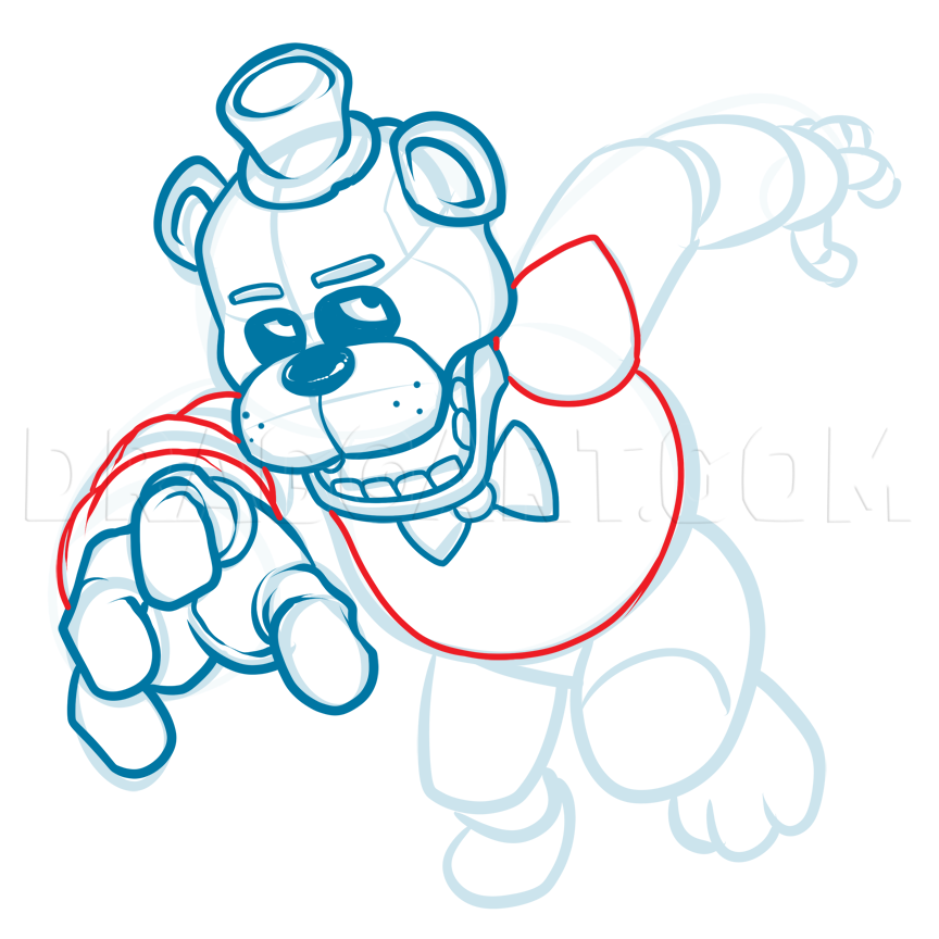 How to Draw Freddy Fazbear