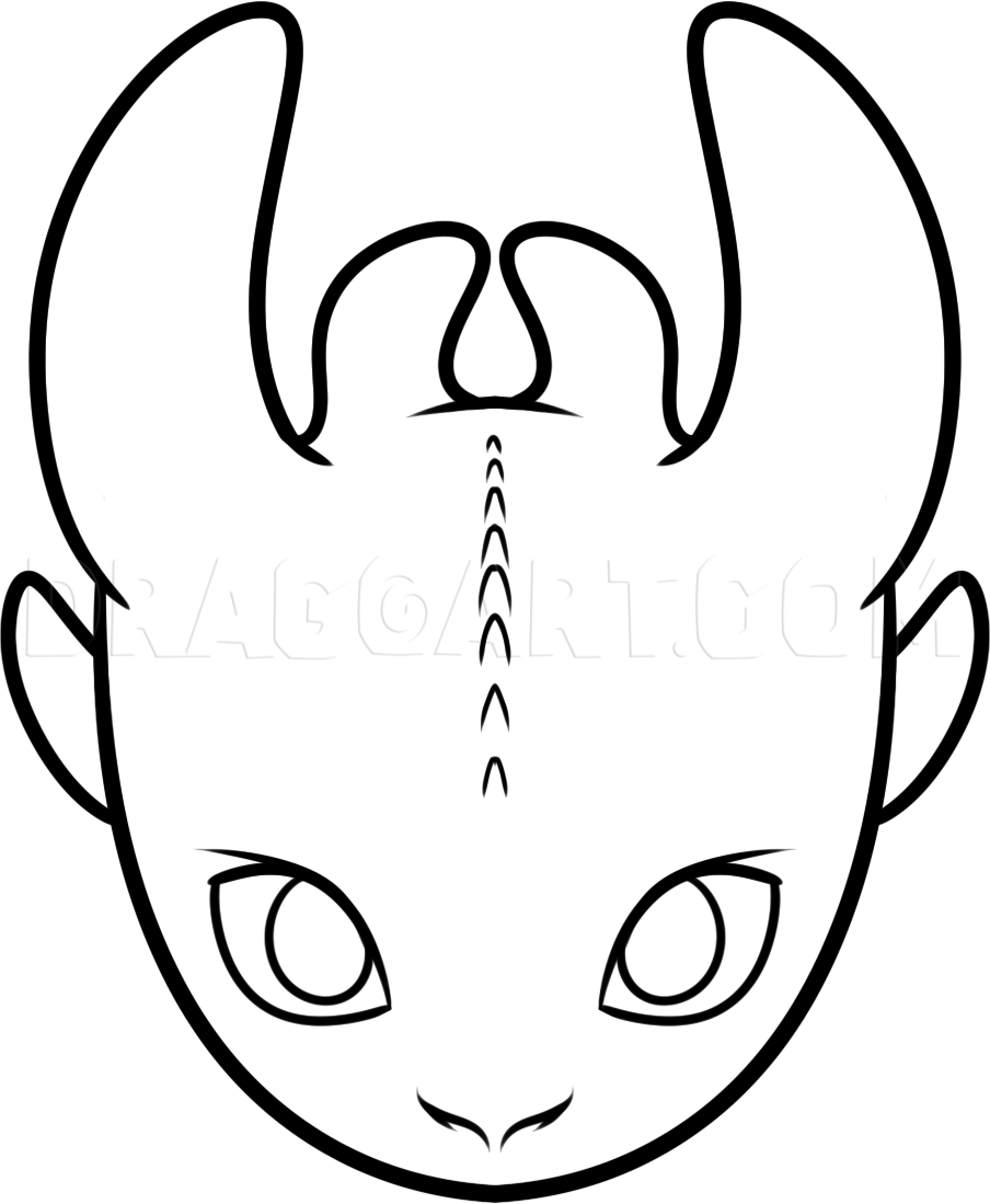 How To Draw Toothless Easy Step By Step Drawing Guide By Dawn DragoArt