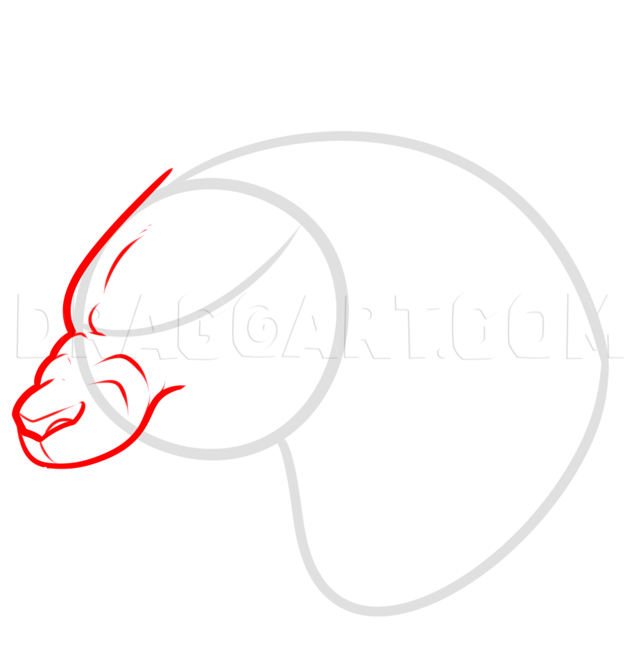 How To Draw A Werewolf Head by Dawn | dragoart.com