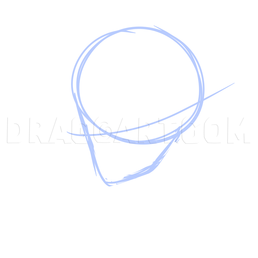 how to draw an anime head from the side