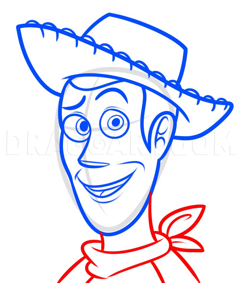 Drawing Woody Easy, Step by Step, Drawing Guide, by Dawn - DragoArt