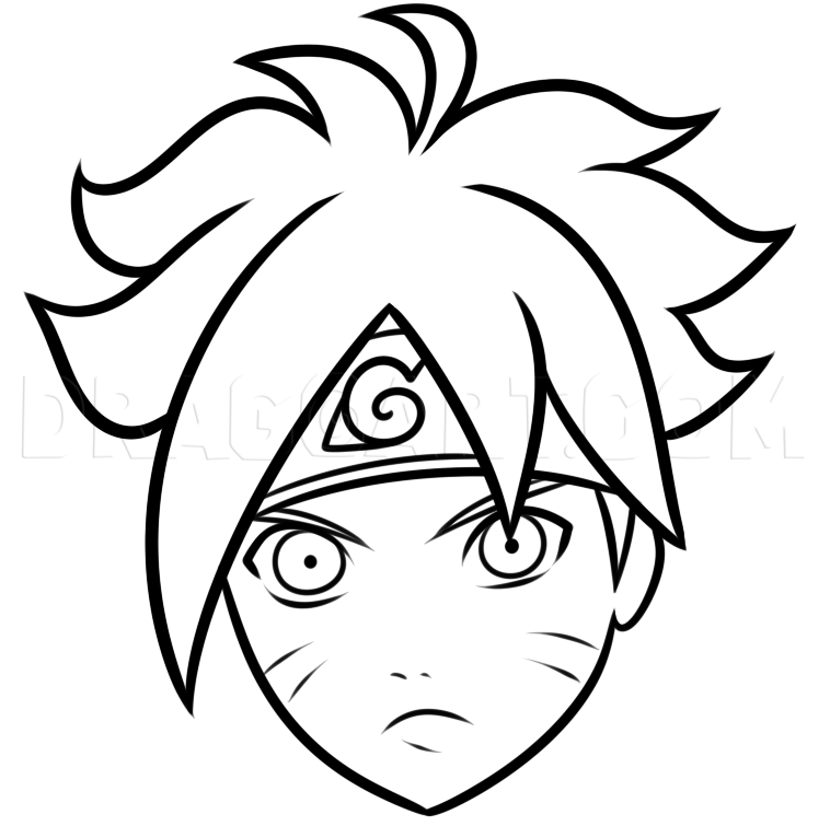 Draw Boruto Easy Step By Step Drawing Guide By Dawn Dragoart Com