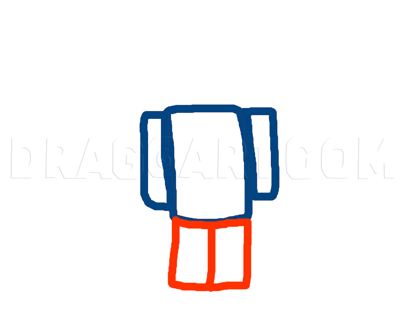 Roblox Noob Drawing Png