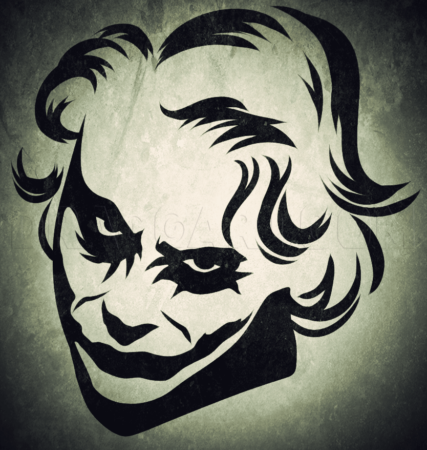 Featured image of post The Best 28 Joker Drawing Black And White