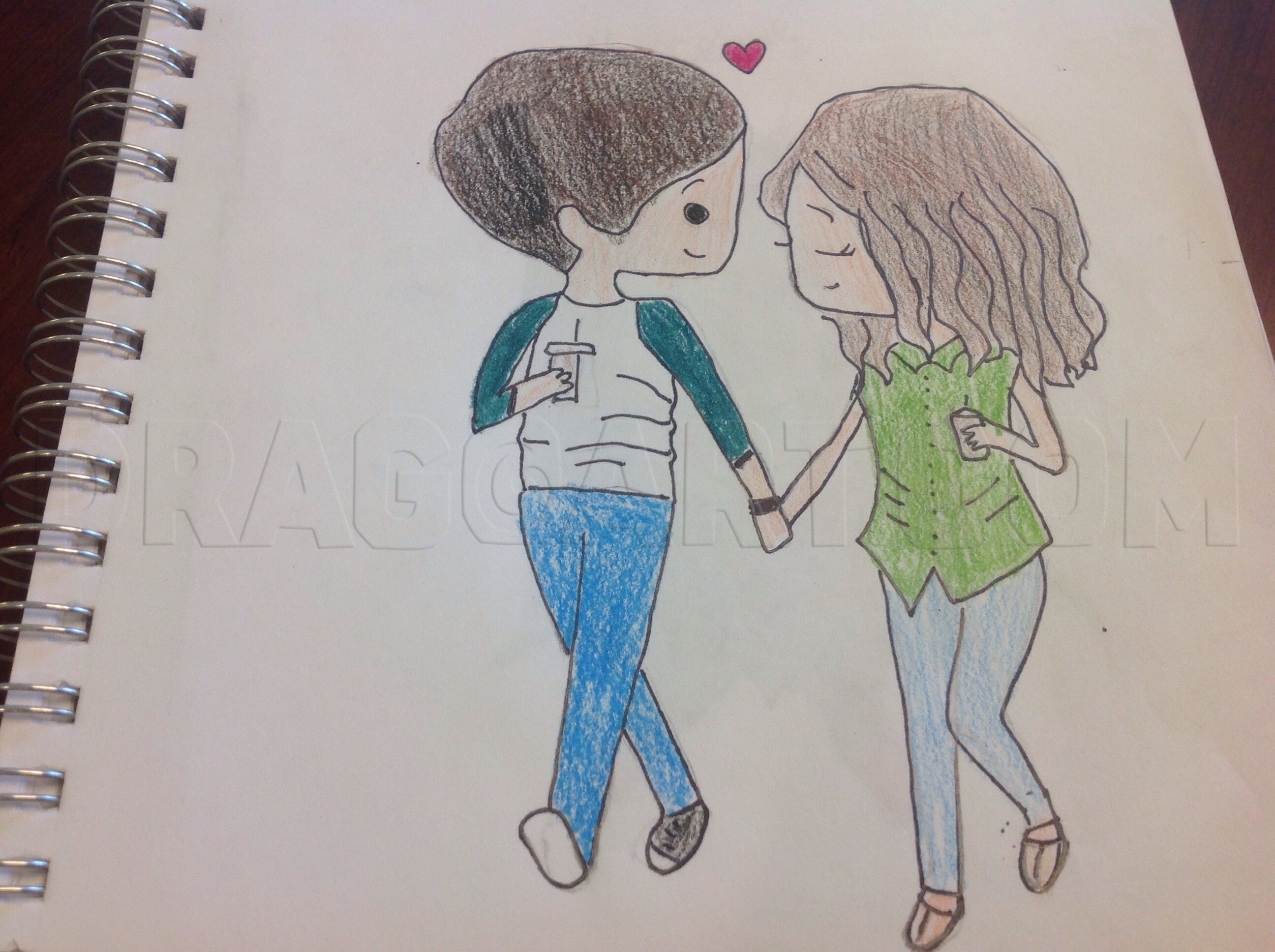 drawings of chibi couples