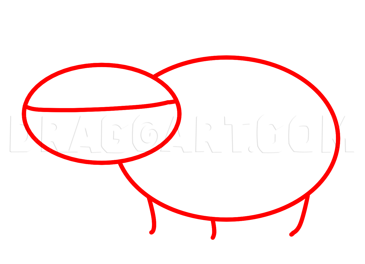 How To Draw A Sheep Easy, Step by Step, Drawing Guide, by Dawn - DragoArt