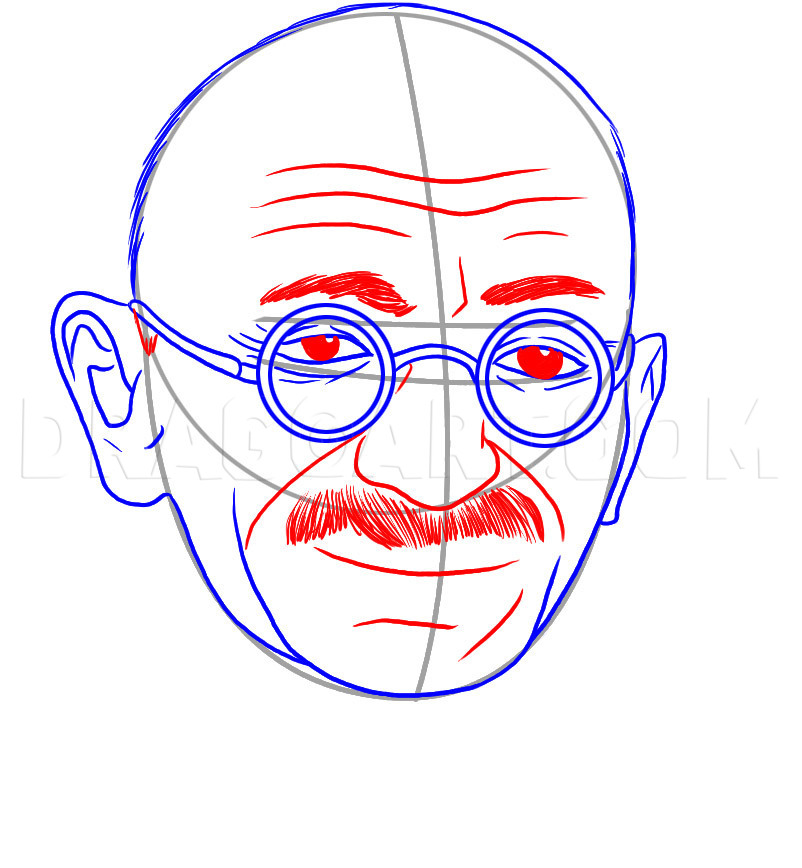 Featured image of post How To Draw Gandhi Easy