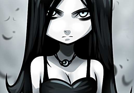 How To Draw Goth Trending Difficulty Any Dragoart Com