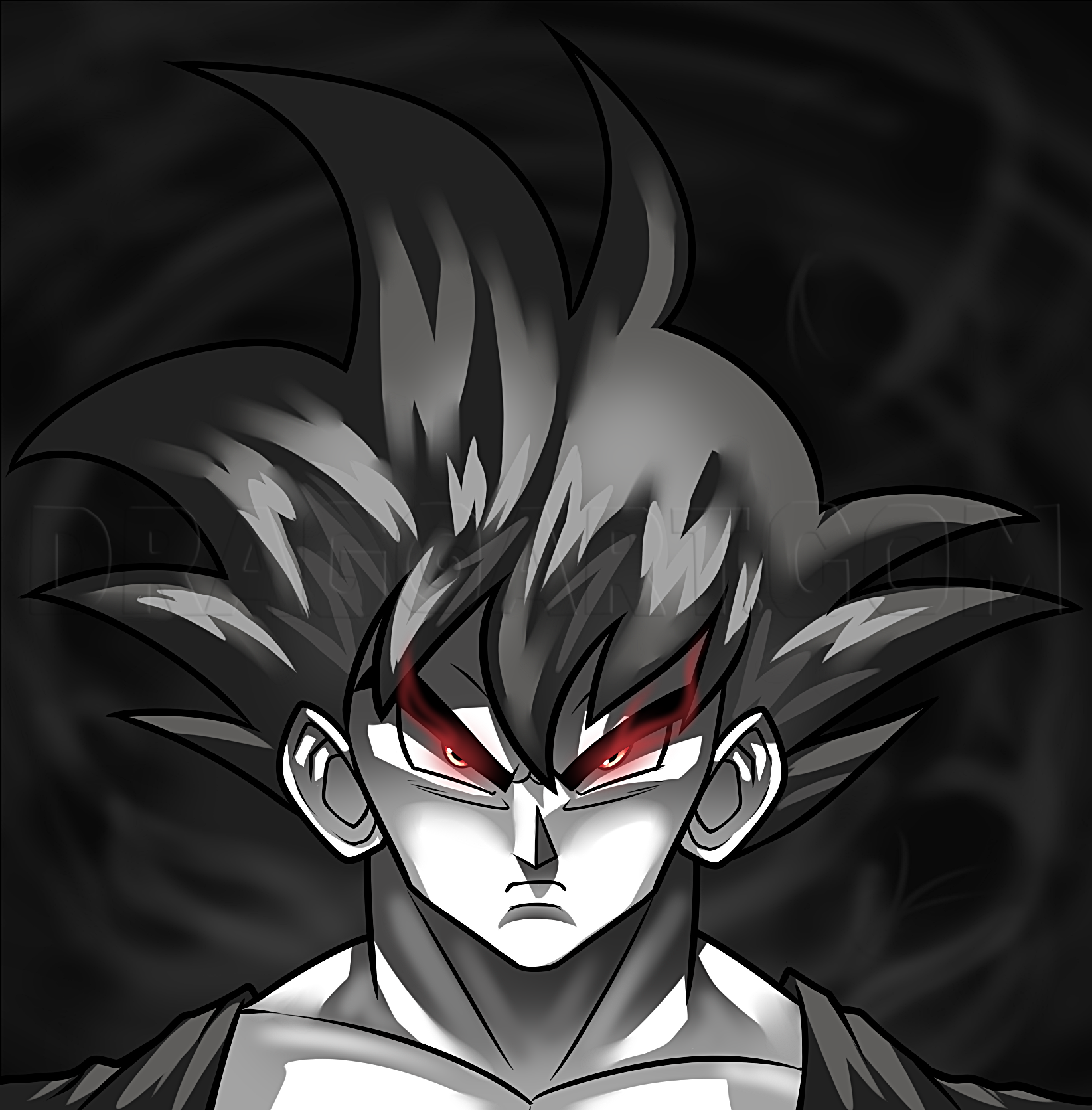 GOKU BLACK DRAWING