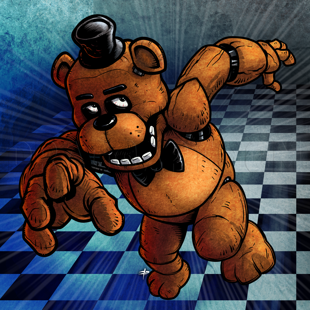 How to Draw Freddy Fazbear