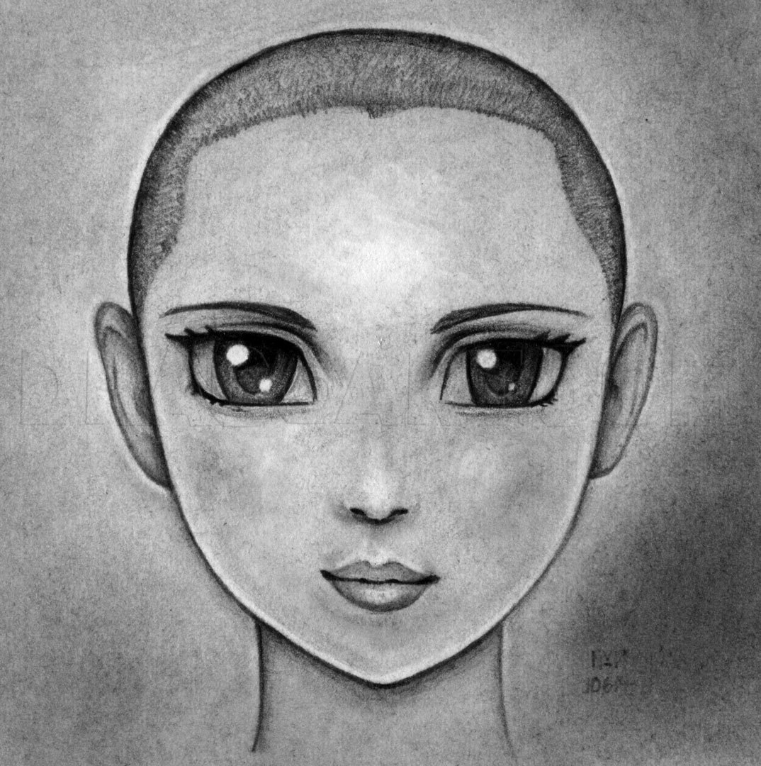 Face draw  Anime face drawing, Drawing tips, Anime art tutorial