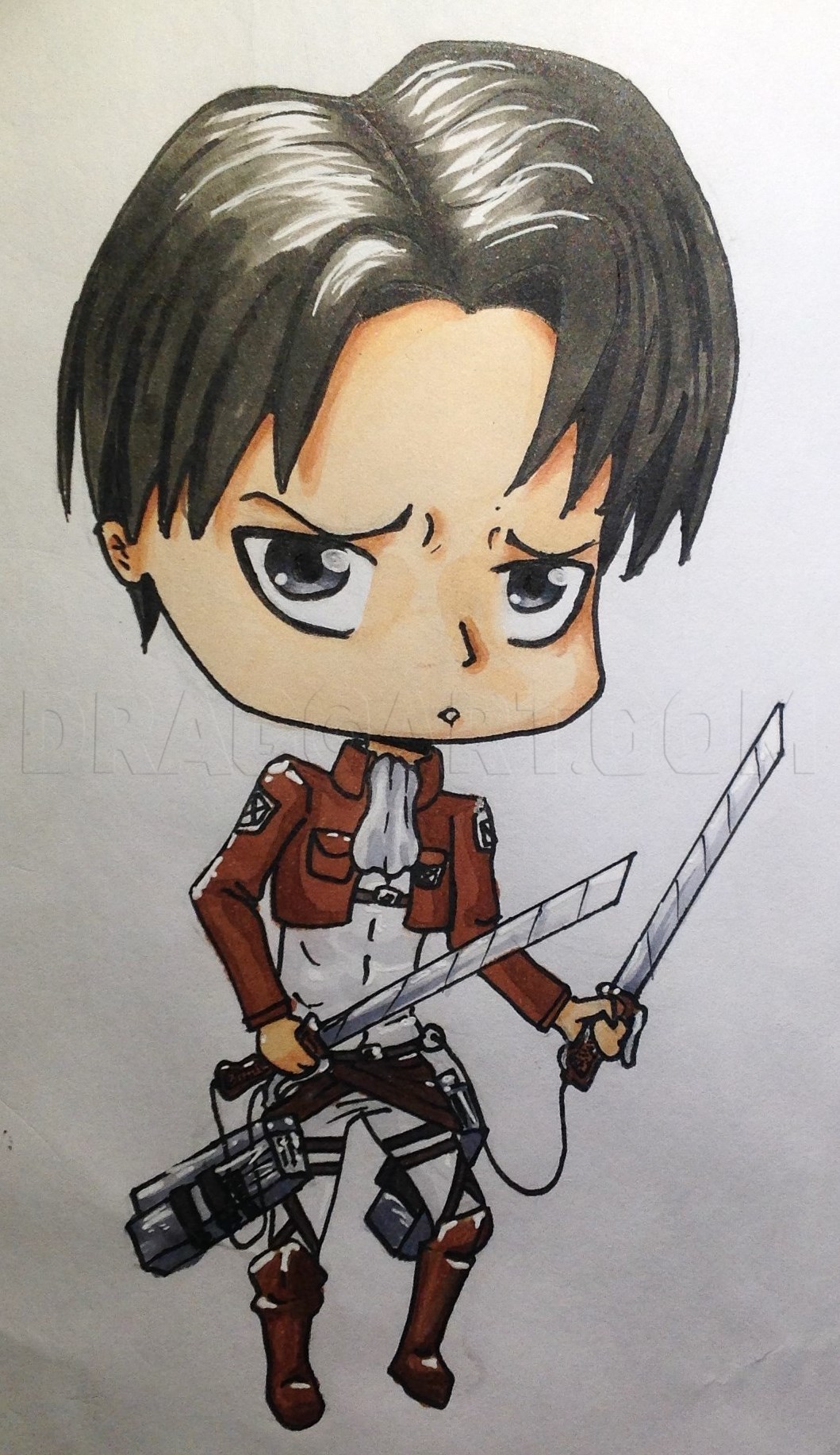 Attack On Titan Drawing Chibi