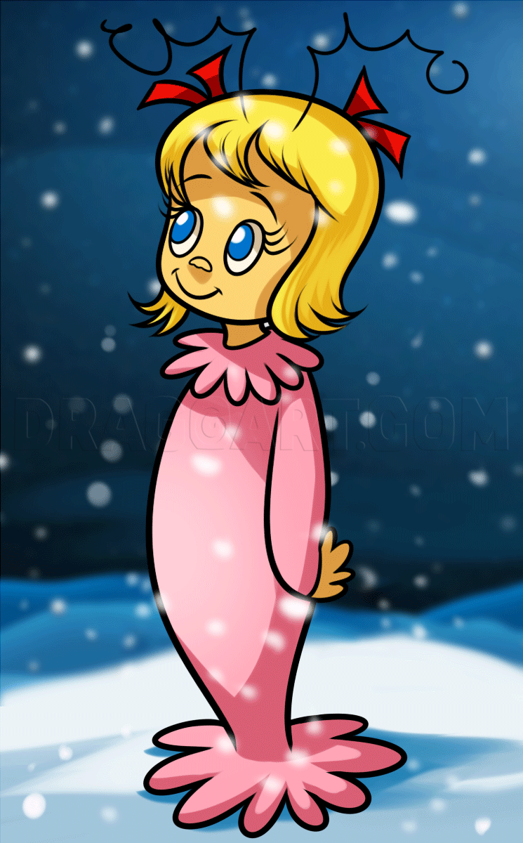 Draw So Cute Cindy Lou Domeoftherockpainting