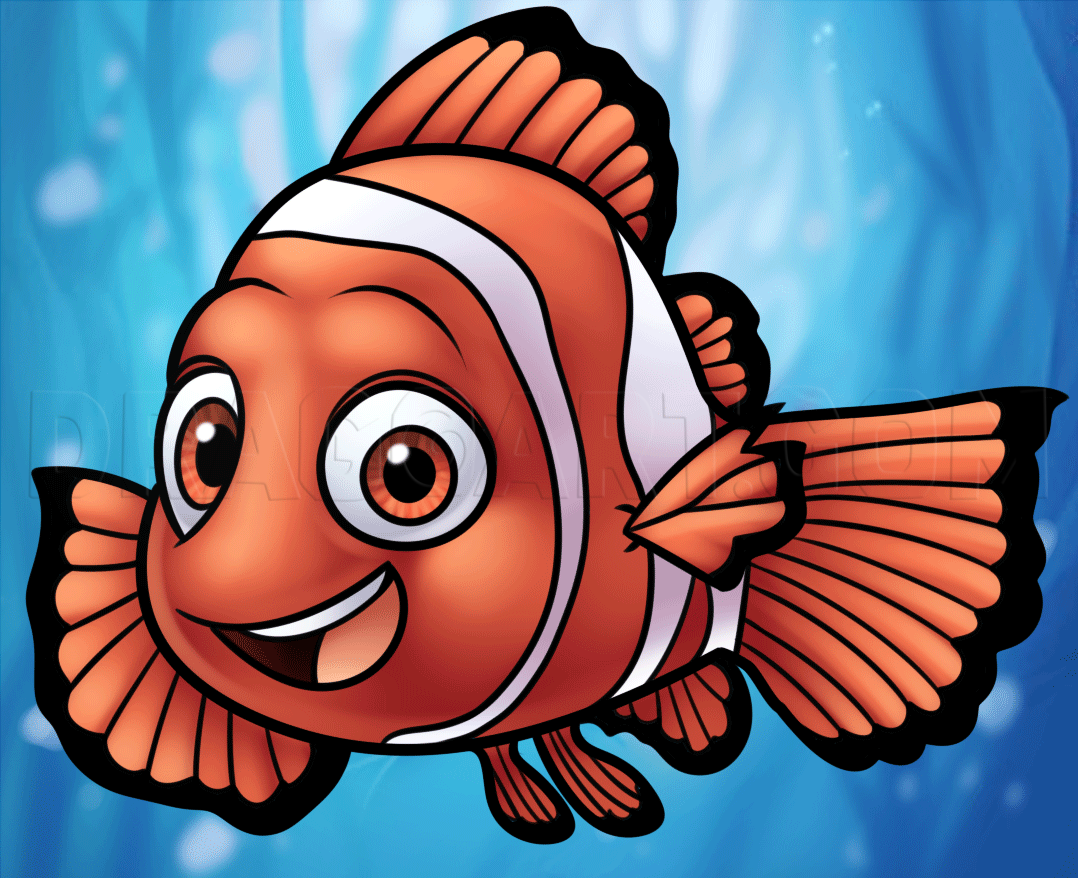 How To Draw Nemo From Finding Dory by Dawn | dragoart.com