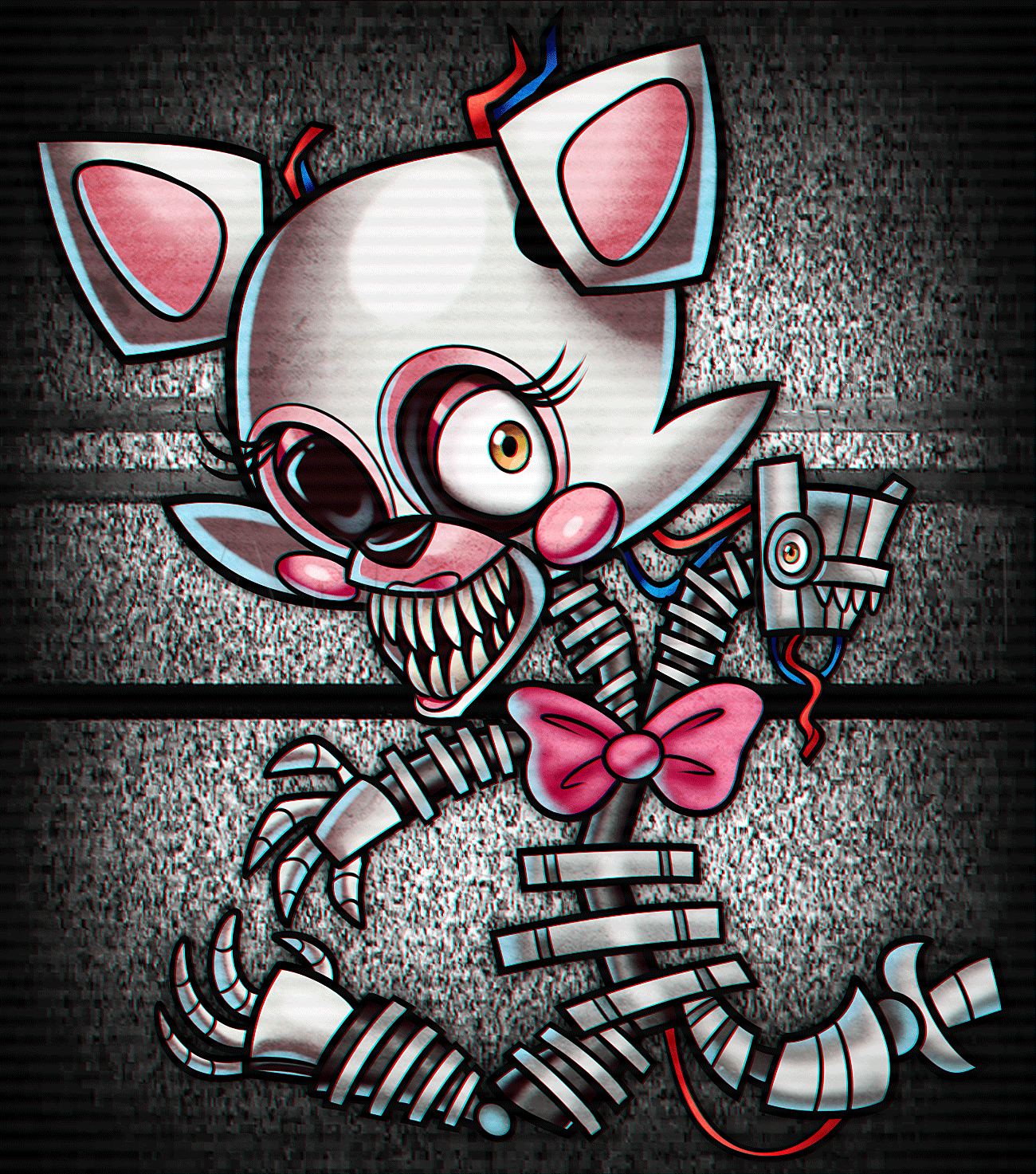 Mangle fnaf icon!  Anime fnaf, Fnaf art, Anime character drawing