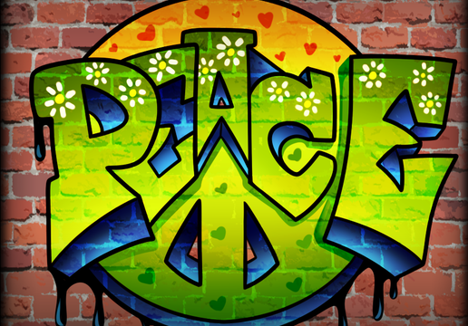 easy graffiti backgrounds to draw