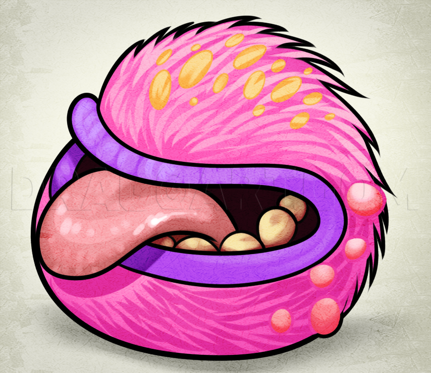 How To Draw Maw From My Singing Monsters Step By Step Drawing Guide 