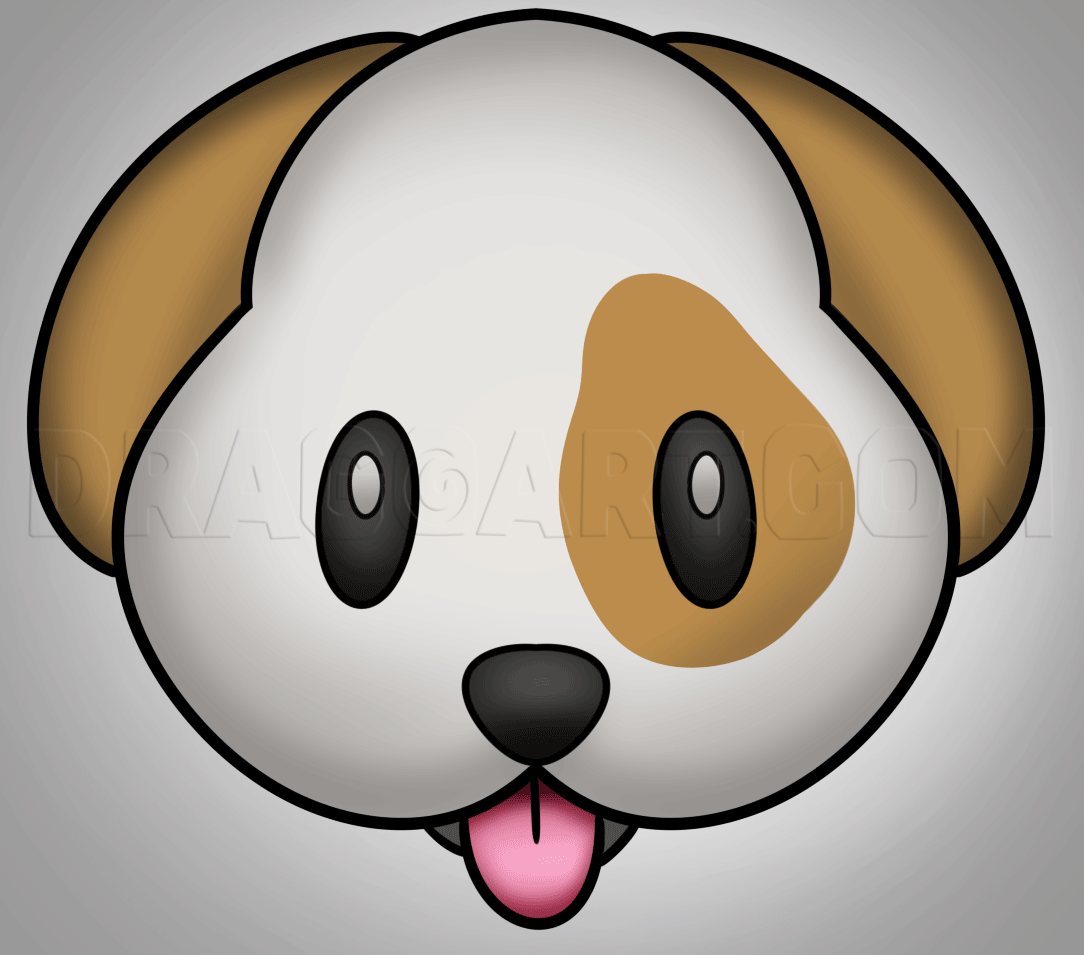 how to draw cute dog